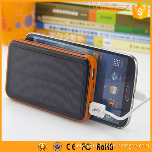 Waterproof Shockproof Solar Charger Power Bank 55000mAh for Mobile Phone